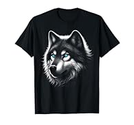 If you're looking for wolf design for men, women, boys, girls who like wolf lover graphic then this Wolf Face Portrait Art graphic is for you. Perfect wolves lover graphic for all who like wolf animal design. Ideal funny cute wolf enthusiast design f...
