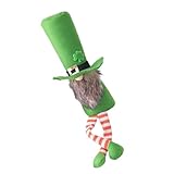  Cabilock 1 Pc poupée sans Visage décoration Maison Decoration Bureau Jouet de Couple Gnomes Verts Jolie poupée de Dessin animé St. GNOME d\'événement de Patrick Ménage Yingshi