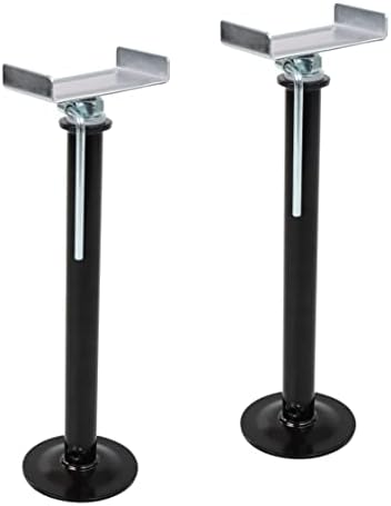 Dumble Heavy Duty RV Stabilizer Jacks for Travel Trailer 2pk - 16-28in Telescoping Camper Leveling RV Slide Out Supports