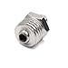 uxcell 8pcs M14 x 1.5 Thread Nickel Plated Straight Grease Nipple Fitting for Car