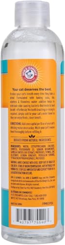 Arm & Hammer Advanced Care Cat Dental Water Additive, 8 Fl Oz, 2-Pack | Odorless and flavorless formula, cleans teeth, no brushing required, for all cats, daily dental rinse - image 2