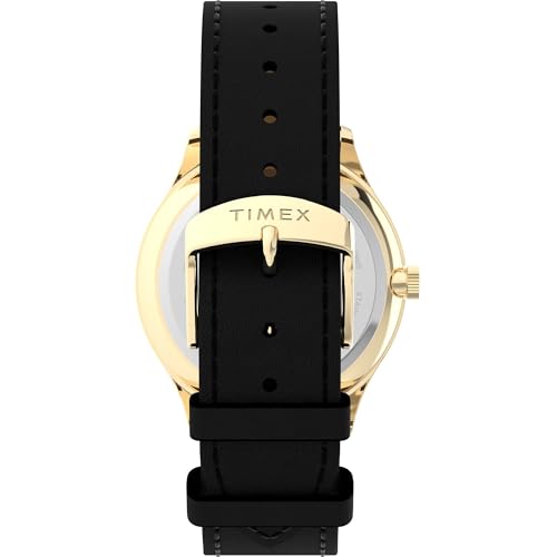 Image of Timex Men's Modern Easy Reader 40mm Watch - Black Strap White Dial Silver-Tone Case