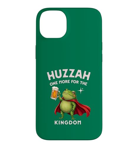 Funny Frog Knight Huzzah For The Kingdom�r�[���G�[�������݁B �X�}�z�P�[�X iPhone 14 Plus �p