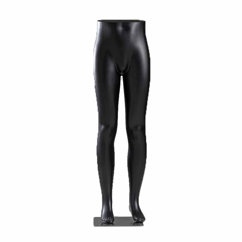 Buste de mannequin homme et femme noir 101x85x120 cm pour vêtements