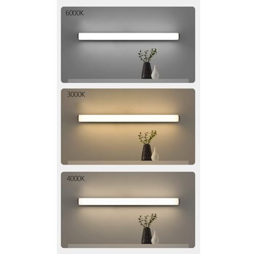 Luz de pared rectangular moderna de 60cm impermeable para pasillos y espejos 5
