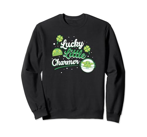 Sweatshirt Star Wars Mandalorian, le cadeau parfait pour une Saint-Patrick réussie.