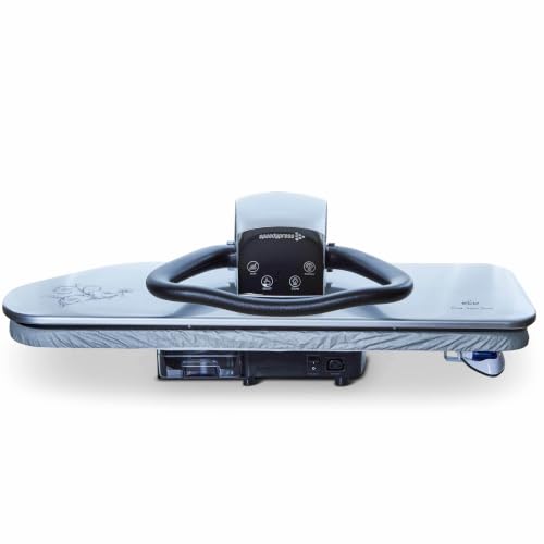 Speedypress Prensa de Planchado a Vapor 91HD-Plata/Negro Resistente Profesional 91cm