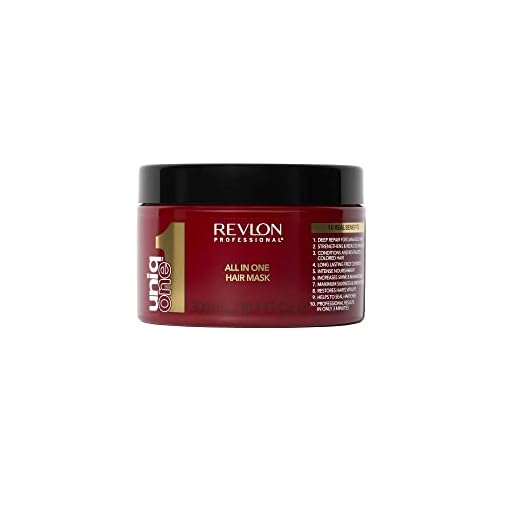 REVLON PROFESSIONAL Uniqone Super Masque pour Cheveux Secs/Très Secs/Abimés 10 Bienfaits Super10R Mask, 300ml