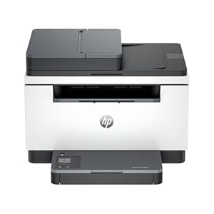 HP LaserJet M235sdw, 8J9K7F, Imprimante Multifonction A4, Recto/Verso Automatique Noir et Blanc, 27 ppm, Wi-FI, Ethernet, USB, ADF, Smart, Écran LCD, Grise