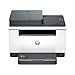 HP LaserJet M235sdw, 8J9K7F, Imprimante Multifonction A4, Recto/Verso Automatique Noir et Blanc, 27 ppm, Wi-FI, Ethernet, USB, ADF, Smart, Écran LCD, Grise