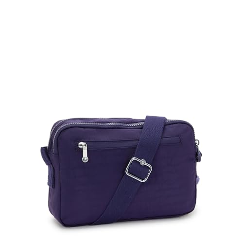 Image of Kipling Women's Abanu Crossbody Bag, Lightweight, Adjustable Nylon Waist Pack with Multi-Compartment Zip Pockets