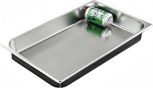 IWEJ �X�e�����X�o�b�g 1MM�� SUS304 �[�^�p�^ �V�[�t�[�h�g���C �Ɩ��p (1/1����53×��32×����6.5cm) [���s�A���i]