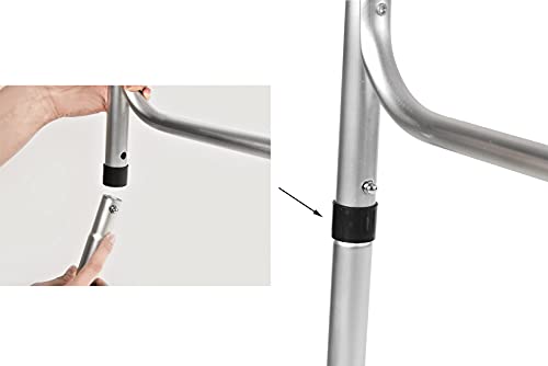 Table pliable en aluminium léger avec hauteur réglable 2 vitesses - 6