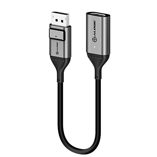 Câble adaptateur DisplayPort 1.4 vers HDMI 2.0 ALOGIC haute fidélité vidéo 4K 60Hz