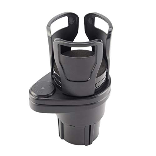 Portavasos extensible para auto LIOOBO negro miniatura 1
