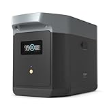 EF ECOFLOW DELTA 2 Max Power Station Extra Battery, 2048Wh LiFePO4 (LFP) Battery, Compatible with DELTA 2&DELTA Max 2000&DELTA 2 Max Outdoor Generators