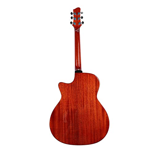 Guitare acoustique, pack de démarrage pour débutant en palissandre indien, belle texture, longue durée de vie, facile à jouer pour les mélomanes(Couleur du bois) - Les Beatles, Paul McCartney, John Lennon, RIngo Starr, George Harrison Guitare acoustique, pack de démarrage pour débutant en palissandre indien, belle texture, longue durée de vie, facile à jouer pour les mélomanes(Couleur du bois) – Image 6