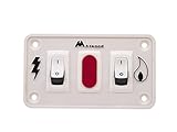 Atwood 91230 White Dual Panel Switch Kit