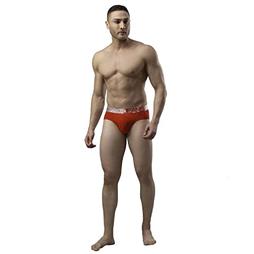 Image of Underjeans Men Cotton Blend Brief - Pack of 2