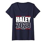 Photo Gallery donna haley 2028 nikki haley 2028 for president maglietta con collo a v Photo Gallery donna haley 2028 nikki haley 2028 for president maglietta con collo a v