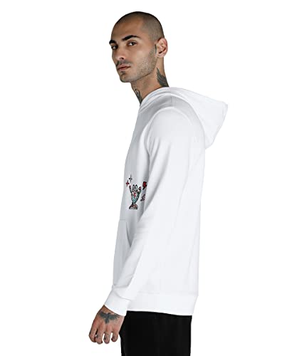 Image of Puma Men Cotton Hooded Neck Sweatshirt