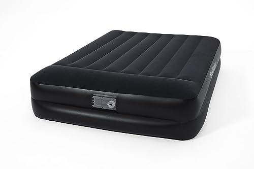 Bestway Aeroluxe Airbed, Luftbett mit eingebauter Elektropumpe, Queensize 203x152x46 cm