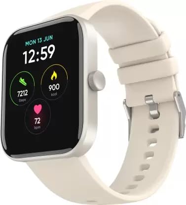 (Refurbished) Mivi Model E with 1.69" Display, 7-Day Battery Life, Spo2, Heart Rate Monitor. Smartwatch (Grey Strap, Regular) (B0CR6NQMB4) Amazon Price History, Amazon Price Tracker