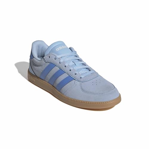 Image of adidas Womens Breaknet Sleek Sneakers Shoes Casual - Brown