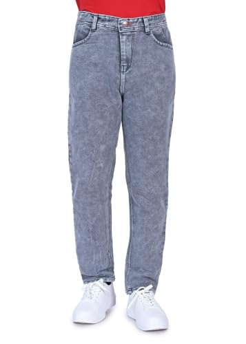 Image of Men's Slim Fit Mid-Rise Stretchable Denim Jeans Casual and Office Wear Soft Cotton Blend Comfortable Trendy Jeans