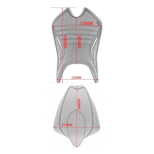 Siège conducteur moto inconfortable ? Solution coussin avant arrière RS660 - 7