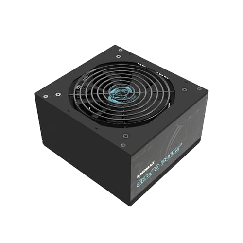 Image of RAIDMAX Cobra ATX 3.1 PCIe Gen 5 Ready Power Supply, 80+ Gold Certified Gaming PSU, High-Performance Power Supply for Gaming PCs, RoHS, Active PFC, Black Flat Cables (RX750AED)