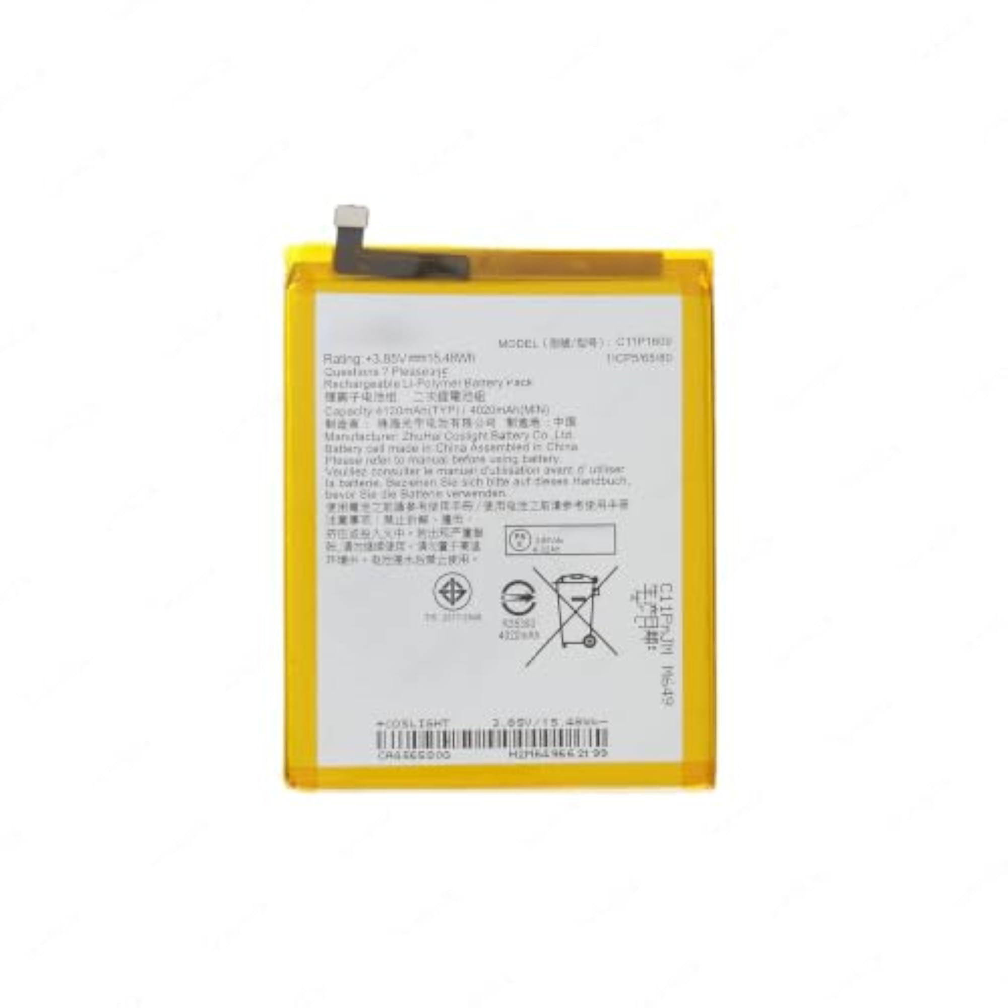 BATTARY for ZENF0NE 3 MAX ZC520KL - 4120MAH