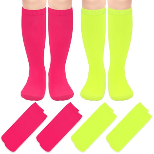 Youth Girls Softball Socks Youth Soccer Socks Toddler Soccer Sock 5T Kids Baseball Sock 4-6 Years Boy Football Accessory