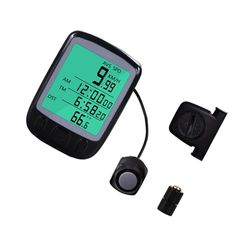 Ordinateur de durabilité vélo avec commandes simples et écran précis