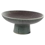 coupe a fruits vintage en verre Plateau de fruits pour : 😊😊😊ce plateau alimentaire est parfait pour contenir et servir vos collations, gâteaux et fruits et peut être utilisé lors de fêtes pour prendre le thé avec vos amis et votre famille.