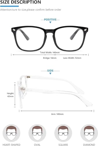 image for livho High Tech Blue Light Glasses - Advanced 99% Blue Light Blocking 