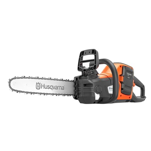 Husqvarna Tronçonneuse sans fil 230i 36 V avec lame de 35 cm, moteur sans balais 0,8 kW, système BLi-X avec batterie 4,0 Ah 40-B140 et chargeur 40-C80, tronçonneuse de jardin légère