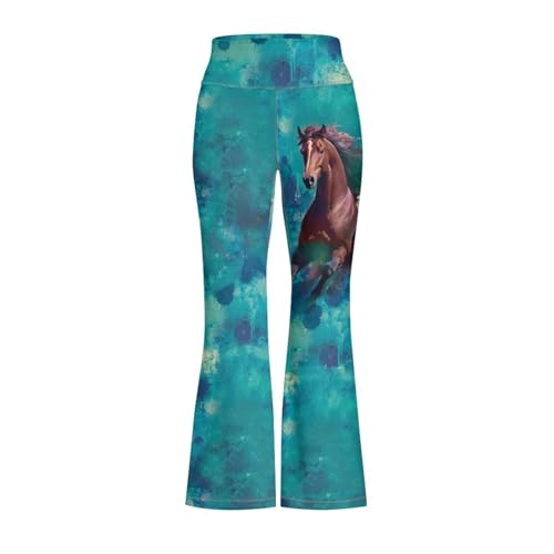 Pantalon de yoga extensible pour filles idéal pour le sport et l'école