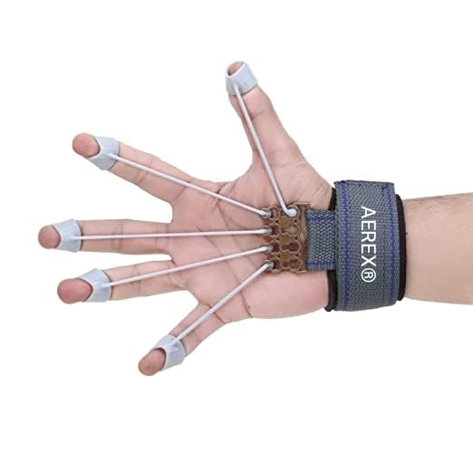 AEREX Finger Gripper Strength Trainer Forearm Finger Expander Exerciser Hand Yoga Resistance Guitar Finger Stretcher Band Finger Extension Exerciser Climbing Finger Strengthener (B0C7WJXTBP) Amazon Price History, Amazon Price Tracker