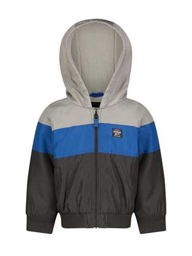 OSHKOSH B'GOSH Boys' Sporty Bomber Jacket with Fleece Hood and Lining