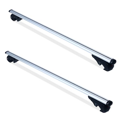 MAXXHAUL 52" Aluminum Roof Rack Cross Bars (150LB) – Locking
