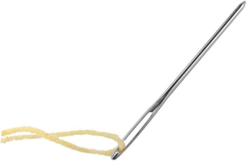 SHINEOFI 3pcs Blunt Needles for Knitting and Sewing Thick Shaft Blunt Tip Needle Kit for Cross Embroidery and Decorative Stitching Projects