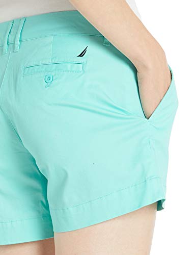 Nautica Women's Comfortable Tailored Stretch Cotton Shorts