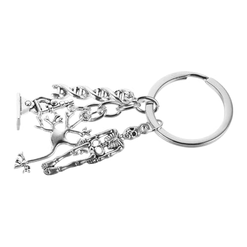 BESTYASH Funny Keychain for Students Biology Cell Skeleton Unique Graduation Present for Educators