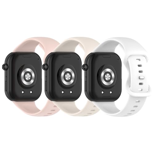 ExtraFortunato Replacement Bands Compatible with Honor Choice Rossini 2i, Soft Silicone Straps for Honor Choice Watch 2i (B (Pack of 3))