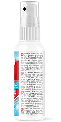 Bogadent DENTAL CARE SPRAY - Dentalspray für Hunde - Spray für Hunde Zahnpflege - Zahnpflege Hund Spray gegen Zahnstein & Mundgeruch