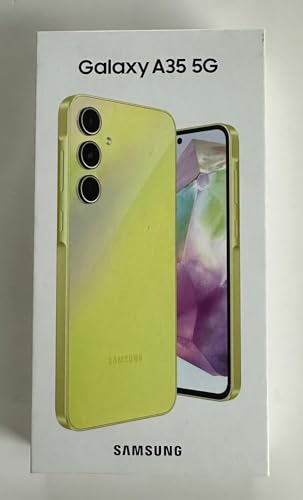 Samsung SM-A356B Galaxy A35 5G Dual SIM 8GB RAM 256GB Awesome Lemon EU - [Versiones italiano, húngaro, polaco, rumano, austriaco y suizo]