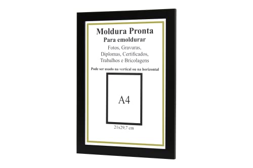 Porta-documento decorativo para diploma, certificado ou foto