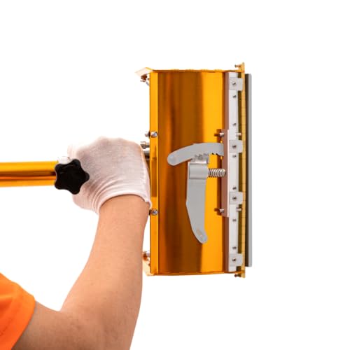 9.8" Trockenbau Kelle Drywall Flat Box Set Home Werkzeuge Verstellbarer Putzpulver Fertigstellung Nivellierung Werkzeug Finishing Mit Justierbarem Verstell Doppelte Feder Griff Tools