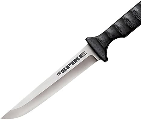 Cold Steel 53NCC Drop Pt. Spike, Black/Silver